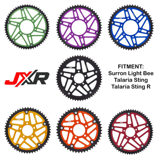 JXR PRO - גלגלי שיניים מפלדה 44 - 64 סורון לייט בי /טלריה